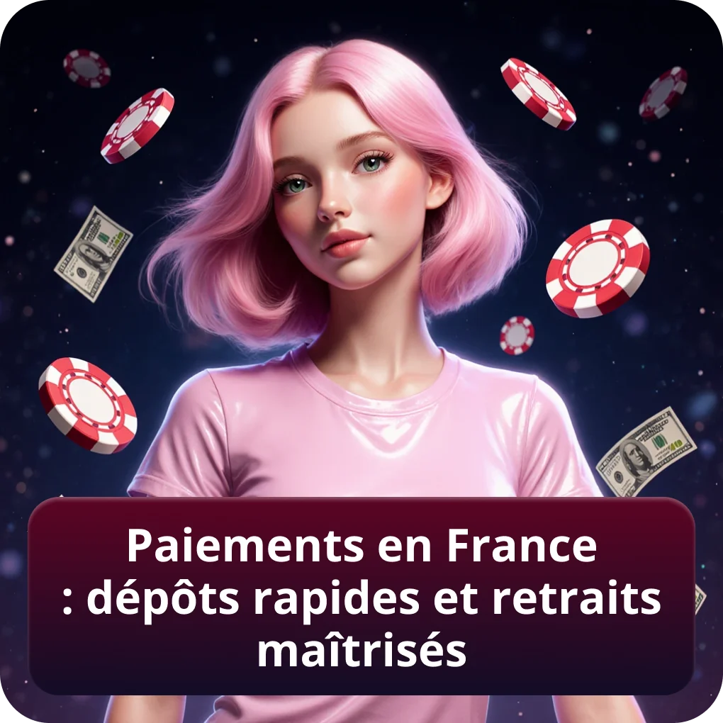 Paiements en France : dépôts rapides et retraits maîtrisés