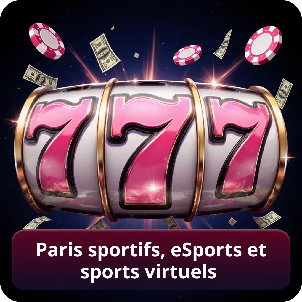 Paris sportifs, eSports et sports virtuels